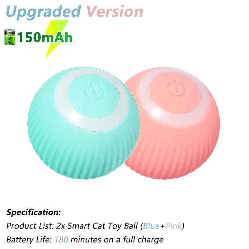 Interactive Automatic Cat Ball | Different Colours