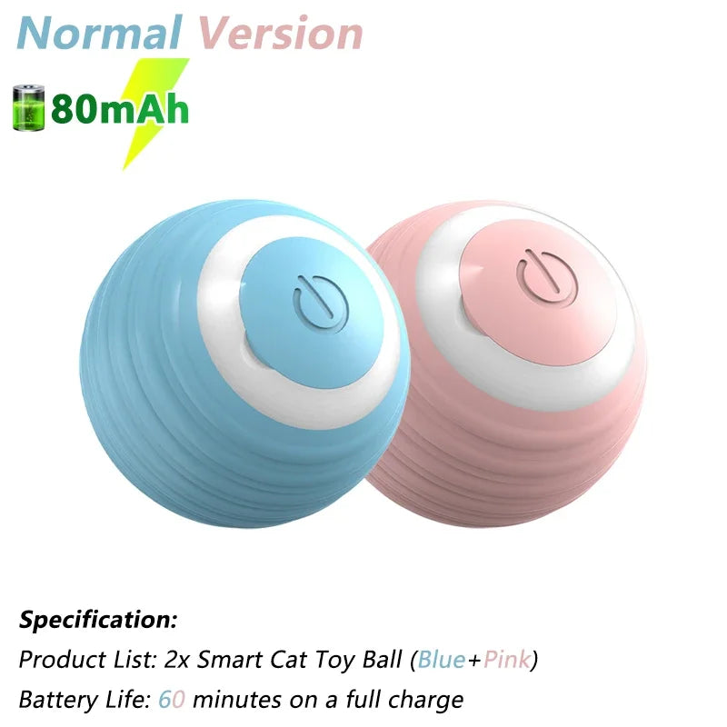 Interactive Automatic Cat Ball | Different Colours